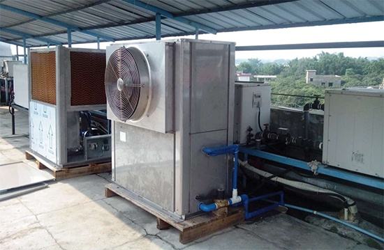 奧克斯風(fēng)冷式中央空調(diào)制熱工作原理分析